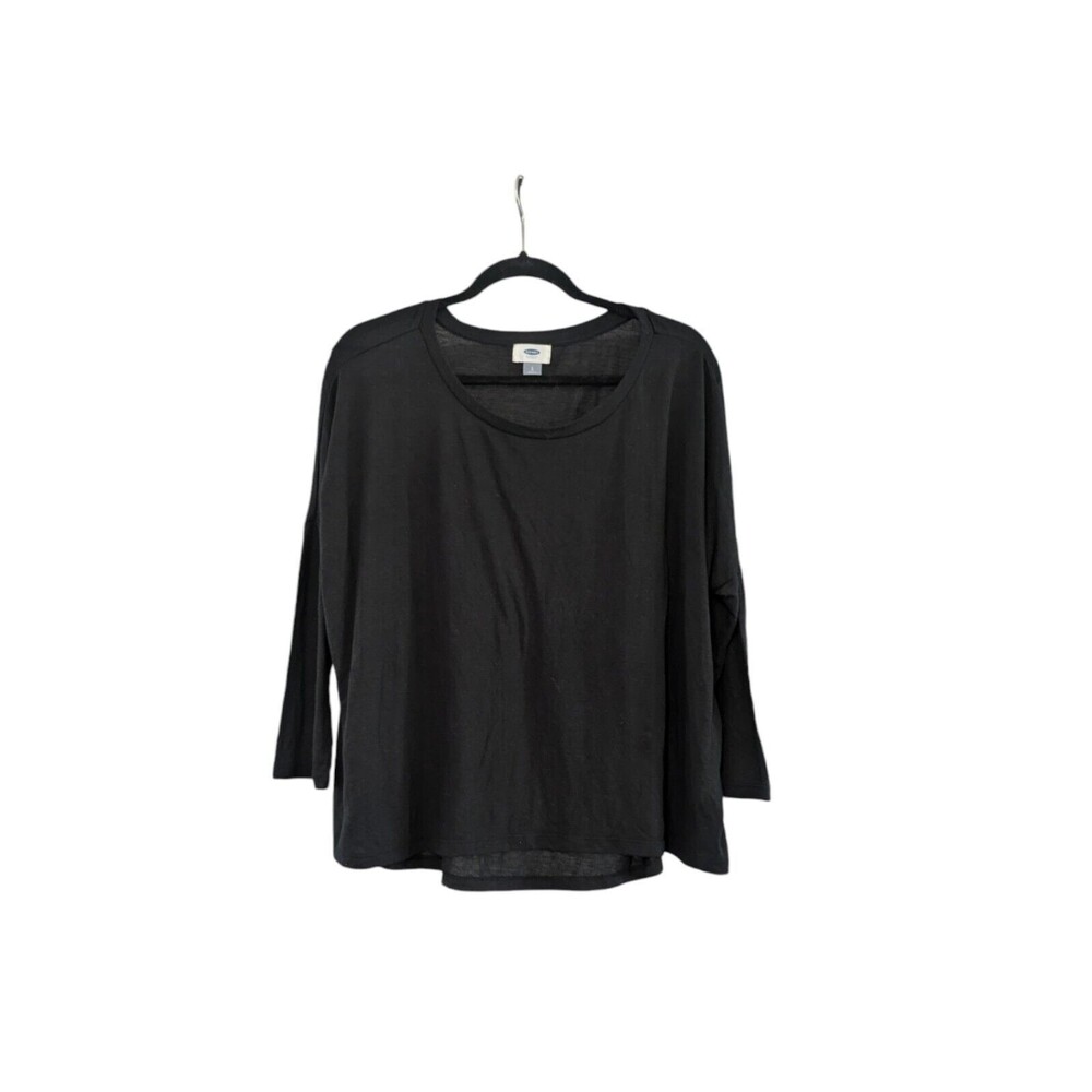 Old Navy Black Jack Long Sleeve Top Size L